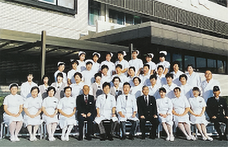 江幡産婦人科病院のあゆみ【本館新築当時の写真】